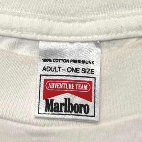Marlboro LIZARD MAP POCKET TEE WHITE FITS XL 9209