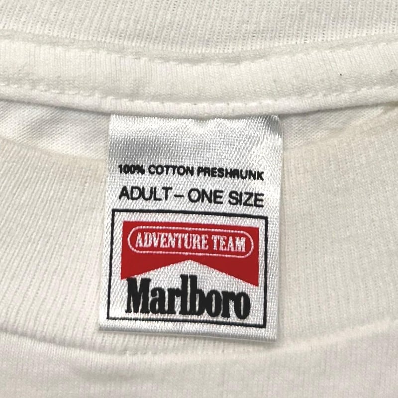 Marlboro LIZARD MAP POCKET TEE WHITE FITS XL 92