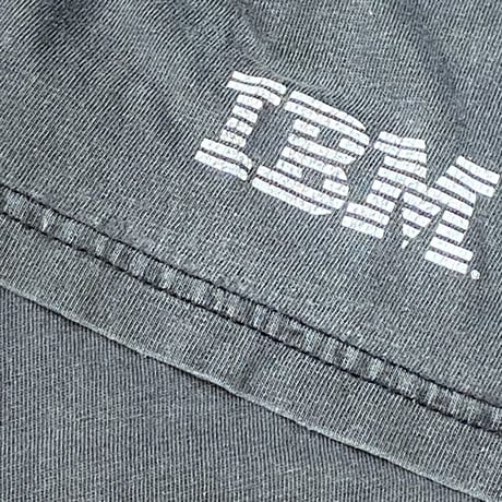IBM EYE BEE M LOGO TEE BLACK FITS XL 6853