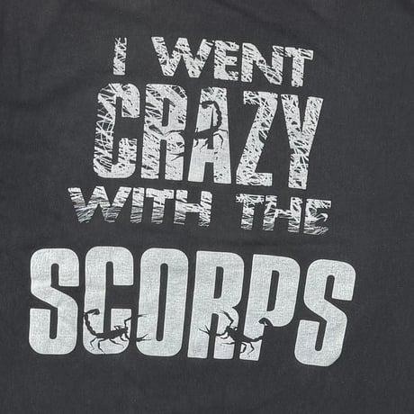 SCORPIONS I WENT CRAZY WITH THE SCORPIONS FITS XL 2145