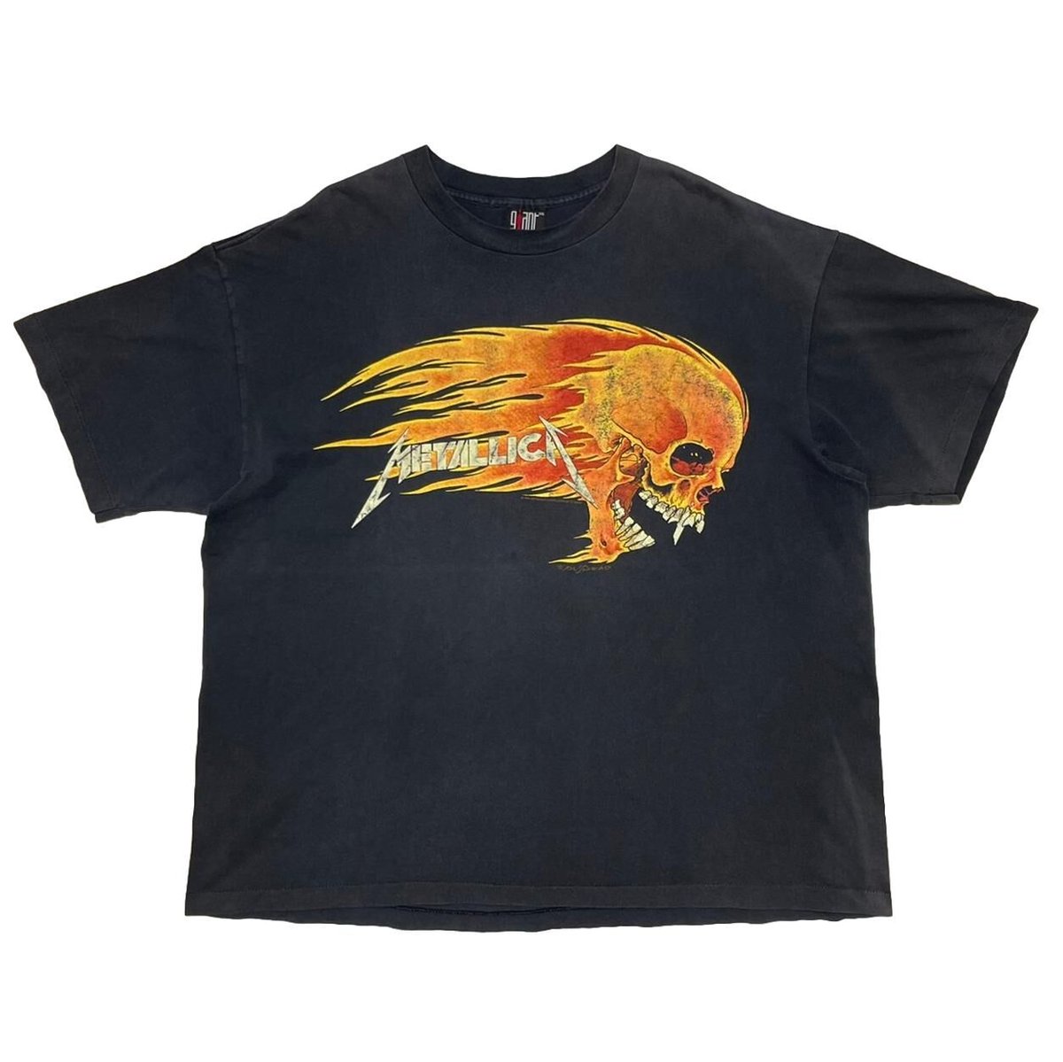 LLICA Tシャツ Damage Inc メタリカ Pushead Metallica [Metallica -Damage Inc] Vintage Pushead T-shirt