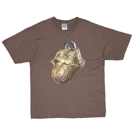 ROLLING STONES NO SECURITY NORTH AMERICAN TOUR 1999 BROWN GILDAN XL 9662