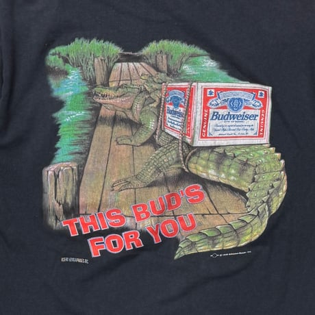 Budweiser KING OF BEERS CROCODILE BLACK DELTA LARGE 9194