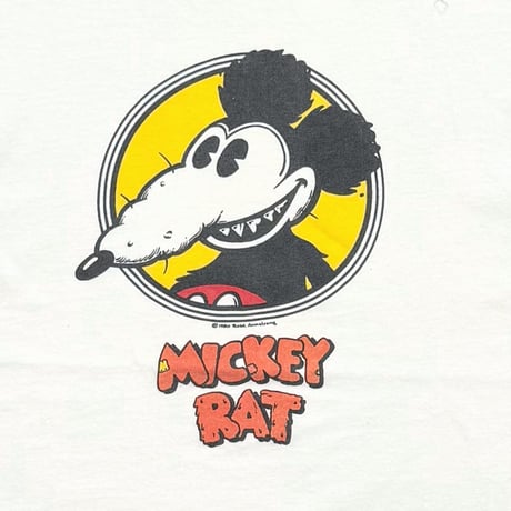 OLD & VINTAGE MICKEY RAT HANES LARGE 4200