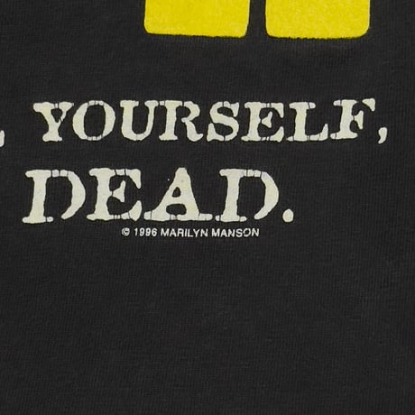 MARILYN MANSON 1996 SUICIDE YOU'RE ALREADY DEAD WINTERLAND XL 5115