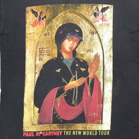 PAUL McCARTNEY BIKER LIKE AN ICON THE NEW WORLD TOUR BROCKUM XL 2957