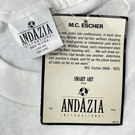 M.C. Escher MULTI PRINT TEE ANDAZIA LARGE 92715