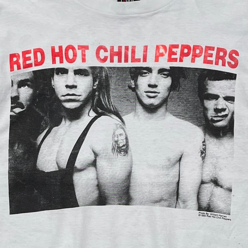 RED HOT CHILI PEPPERS 1990 WILLIAM HAMES PORTRA