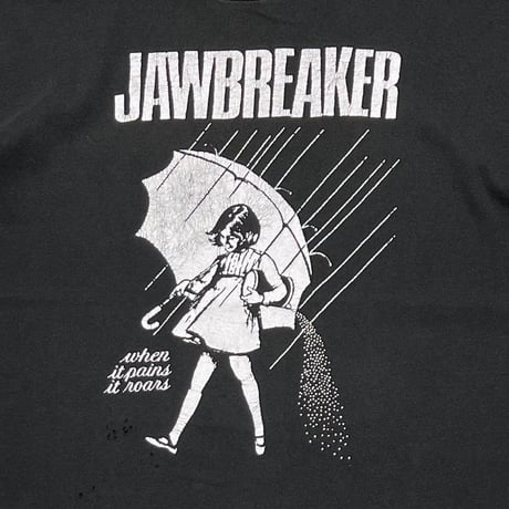 JAWBREAKER GIRL WHEN IT PAINS IT ROARS FRUIT OF THE LOOM XL 0022