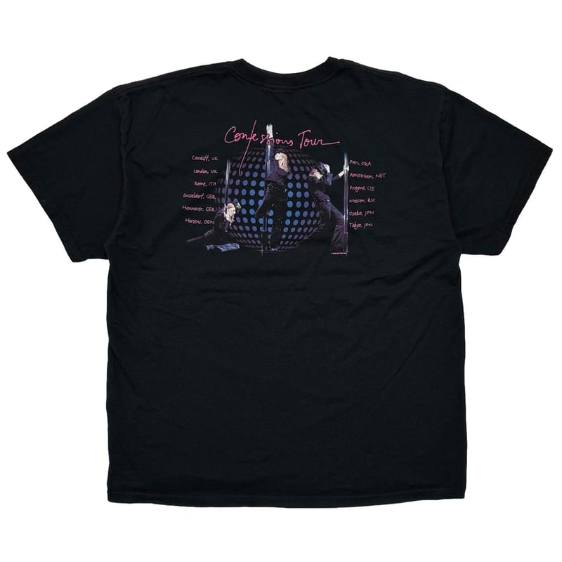 Madonna Confessions Tour Tシャツ 2006 00s Madonna Confessions Tour 2006 Tシャツ 1