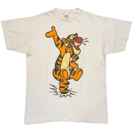 DISNEY VINTAGE WINNIE THE POOH TIGGER HE'S THE ONLY ONE! WHITE FITS XL 7362
