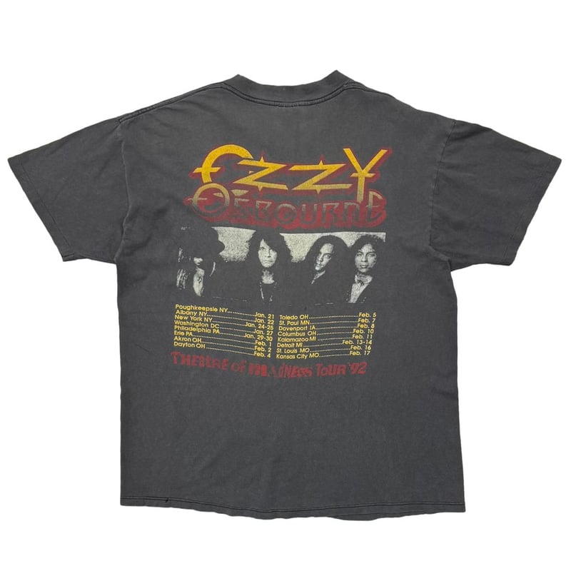 OZZY OSBOURNE THEATRE OF MADNESS TOUR 92 BOOTLE