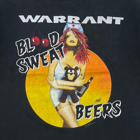 WARRANT BLOOD SWEAT AND BEERS BRIOCKUM XL 7296