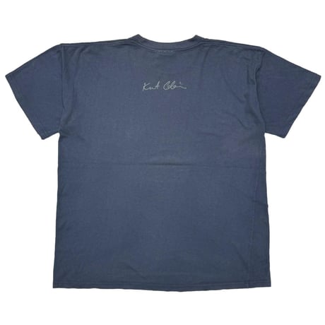 NIRVANA THE END OF MUSIC KURT GUITAR NAVY ARTIMONDE FITS XL 0307