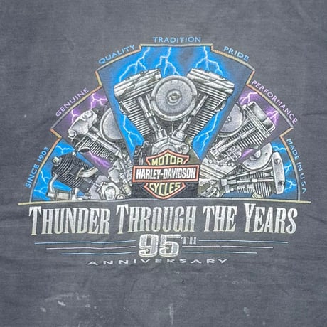 HARLEY DAVIDSON 95TH ANNIVERSARY THUNDER THROUGH THE YEARS LAS VEGAS XXL 5427