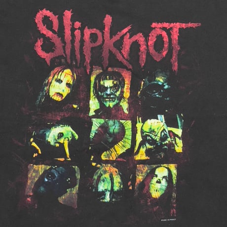 SLIPKNOT 2001 MEMBER DOUBLE SIDE cygnus XL 6775