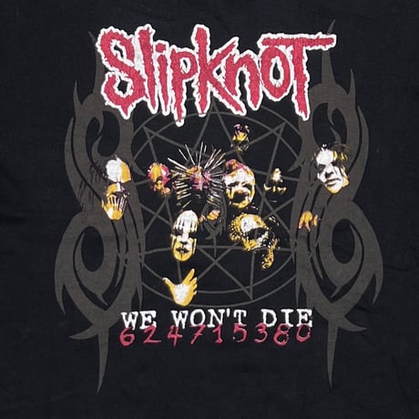 Slipknot WE DON'T DIE HOODIE XL 9955