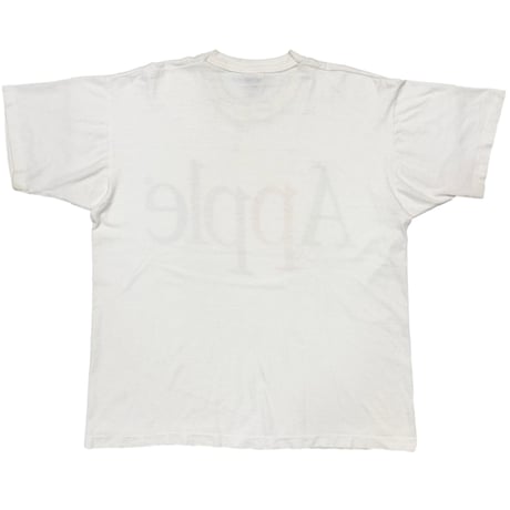 Apple COLOR TEXT LOGO WHITE FRUIT OF THE LOOM XL 2983