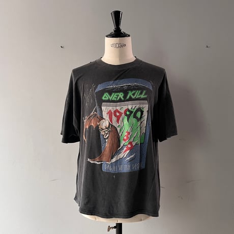 FADE is BEAUTIFUL [No.9] OVERKILL 1990 European Tour FITS XL 3570