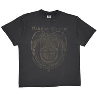MARILYN MANSON ANTICHRIST SUPERSTAR GOLD PRINT TULTEX XL 3632