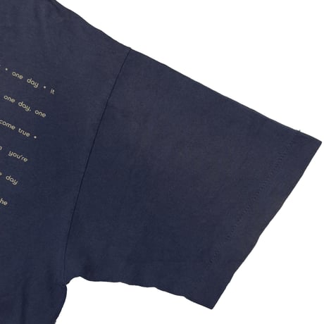 bjork 1994 THE LYRICAL TEXT NAVY SCREEN STARS LARGE 6838