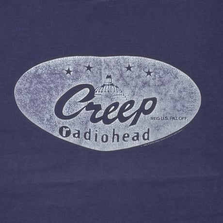 RADIOHEAD 1993 CREEP NAVY ANVIL XL 6911