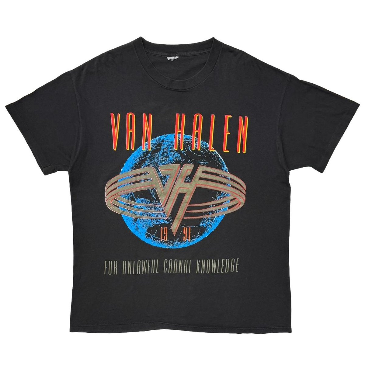 VAN HALEN 1991 FOR UNLAWFUL CARNAL LNOWLEDGE BL