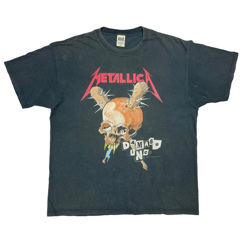 METALLICA PUSHEAD DAMAGE INC TOUR anvil XL 0062