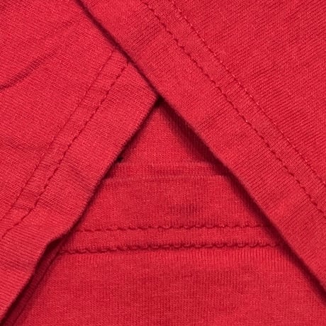 ZACK DE LA ROCHA 00s PRINT RED FRUIT OF THE LOOM LARGE 9525