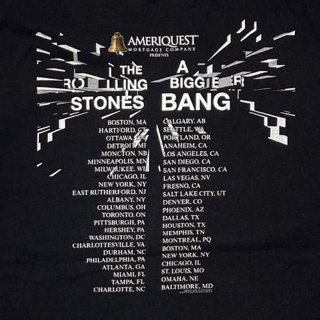 ROLLING STONES LIP & TONGUE A BIGGER BANG 2006 anvil XL 4192