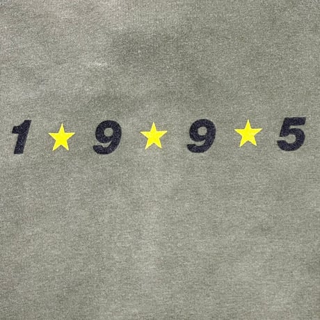 R.E.M. 1995 STAR SAGE GREEN FRUIT OF THE LOOM XL 4870
