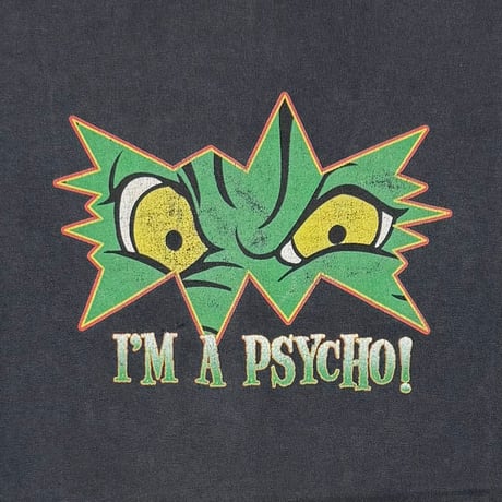 GRINCH I'M A PSYCHO! BLACK FITS XL 4432
