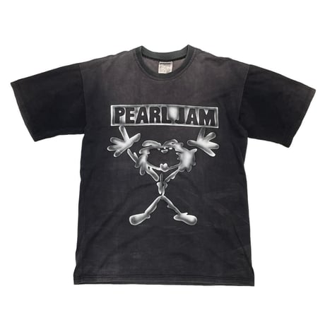 PEARL JAM BOOTLEG LIQUID PAINT BLACK ROCK FITS LARGE 5437