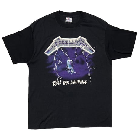 METALLICA 1987 RIDE THE LIGHTNING TEEJAYS XL 9320