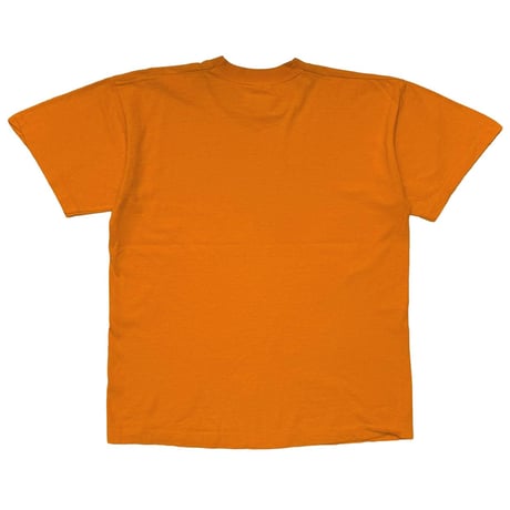 OLD&VINTAGE ONE LOGO TEE ORANGE FRUIT OF THE LOOM LARGE 8873