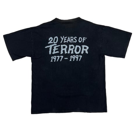 MISFITS HUGE SKULL RED TEXT 20 YEARS OF TERROR ALL SPORT XL 2328