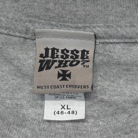 WEST COAST CHOPPERS IRON CROSS LS ASH GREY XL 8564