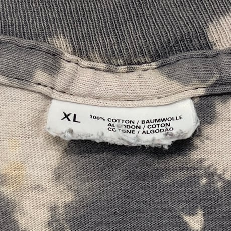 NIRVANA SMILE BOOTLEG GREY TIE DYE XL 9110
