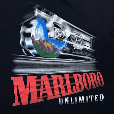 Marlboro UNLIMITED RAILROAD POCKET TEE XL 1006