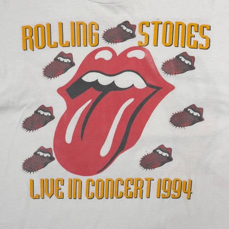 ROLLING STONES LIVE IN CONCERT 1994 WHITE ONEITA XL 6569
