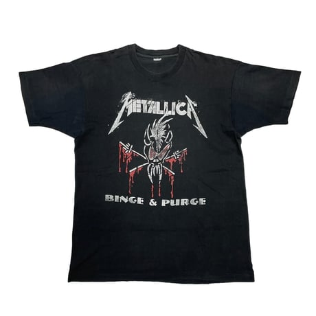 METALLICA BINGE & PURGE SUMMER SHIT WORLD TOUR 1994 FITS XXL 5654