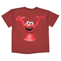 SESAME STREET CK PARODY ELMO MONSTERWEAR BURGUNDY CHANGES LARGE 1369