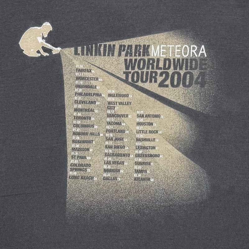 LINKIN PARK METEORA WORLD WIDE TOUR 2004 GILDAN