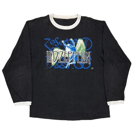LED ZEPPELIN 1995 SWAN SONG RECORD LOGO RINGER LS WINTERLAND FITS LARGE 4003
