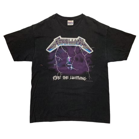 METALLICA RIDE THE LIGHTNING HANES LARGE  3691
