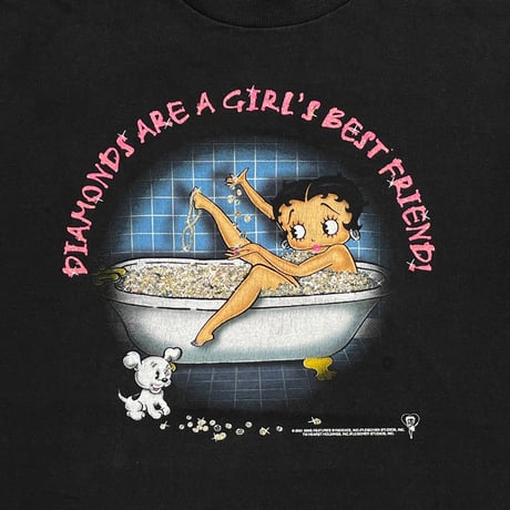 BETTY BOOP 2001 DIAMONDS BATHTUB DELTA LARGE 5805