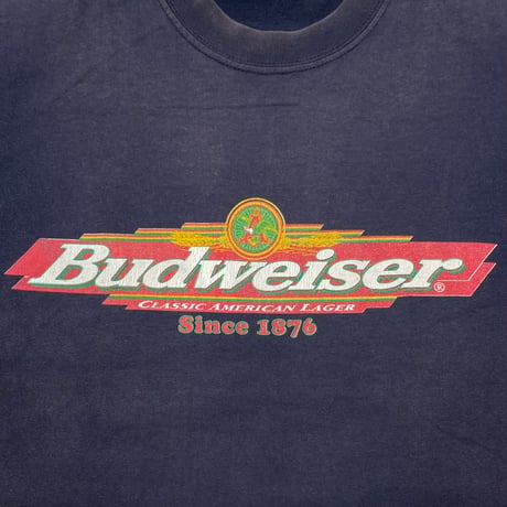 Budweiser YOU MY FRIEND AN INCOMPETENT FERRET NAVY GILDAN LARGE 9879