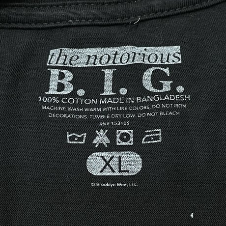 THE NOTORIOUS B.I.G SKY'S THE LIMIT TEE XL 5391