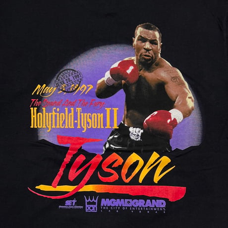 HOLYFIELD vs TYSON 1997 MIKE TYSON LARGE 6642
