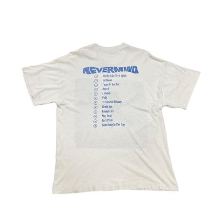 NIRVANA NEVERMIND 1992 MISSING TAG FITS XL 7662
